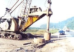 اجرای شمع درجای بتنی اجرای شمع درجای بتنی